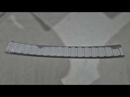 Rear Bumper Protector Carmos (HB, Stainless Steel) for Peugeot 308 2021- - video 1