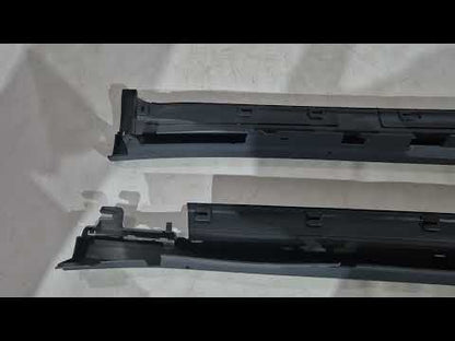 M-Sport Side Skirts (2022-2024) for BMW X3 G01 2018- - video 1