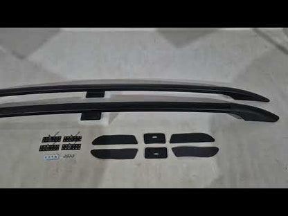 Black Roof Rails for Opel Agila 2000-2007 - video 1