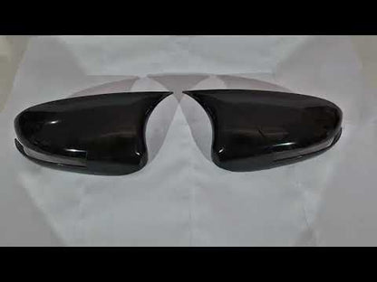 Mirror Covers BMW-Style (2 pcs) for Kia Optima 2010-2016 - video 1