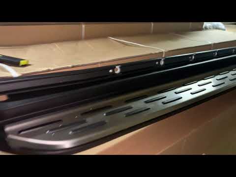 OEM Side Steps (Design 2019, 2 pcs) for Volvo XC90 2002-2014 - video 1