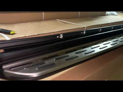 OEM Side Steps (Design 2019, 2 pcs) for Volvo XC90 2002-2014 - video 1