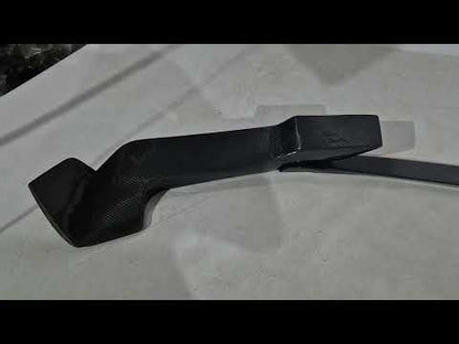 Front lip Paradigm V-1 (2023+, real carbon) for BMW X5 G05 2019–2026 - video 1