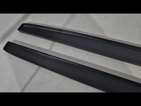 Side Skirt Extensions DPT V-1 (for M-Sport/M5 Side Skirts, Gloss Black) for BMW 5 Series G30/G31 2017-2023 - video 1