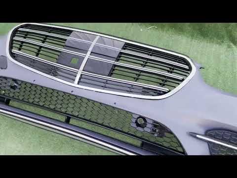 Front Bumper AMG-Line for Mercedes S-сlass W223 2020- - video 1