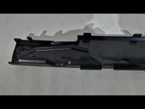 Rear Bumper Diffuser (Black, Autobiography) for Range Rover III L322 2002-2012 - video 1