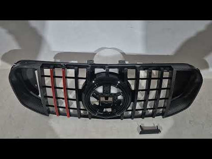 Front Grille Rocket (2019-2023) for Mercedes GLS X167 2019- - video 1