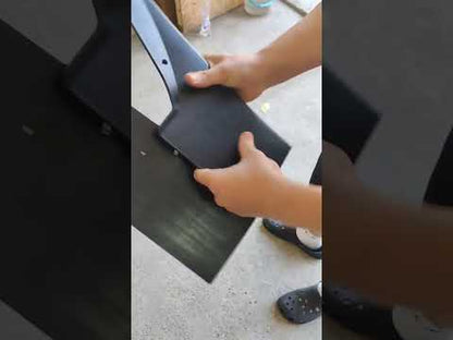 Premium Mud Flaps (Begel, 2 pcs) for Volkswagen LT 1995-2006 - video 1