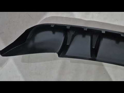 Rear Diffuser DPT V-3 (for GTI, Gloss Black) for Volkswagen Golf 6 2008-2014 - video 1