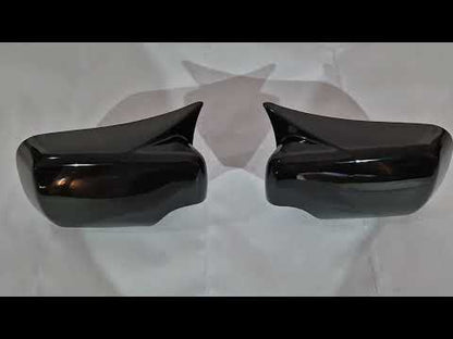 Mirror Covers M-Look (2 pcs) for BMW 5 Series E39 1996-2003 - video 1