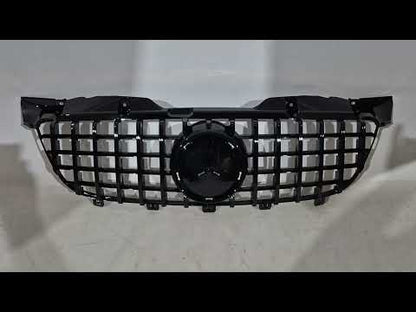 Front Grille GT Panamericana Black (2006-2013) for Mercedes Sprinter W906 2006-2018 - video 1
