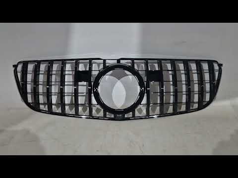 GT Panamericana Black Front Grille (for GLS) for Mercedes GL/GLS class X166 - image 1