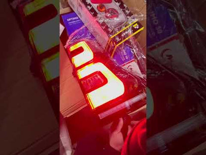 Tail Lights BlackEdition V1 Plus (2017-2023, 2 pcs) for Toyota Land Cruiser Prado 150 2009-2023 - video 1
