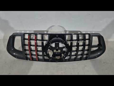 Front Grille Rocket (for AMG-Line/GLE53/GLE63 2019-2023) for Mercedes GLE coupe C167 2019- - video 1
