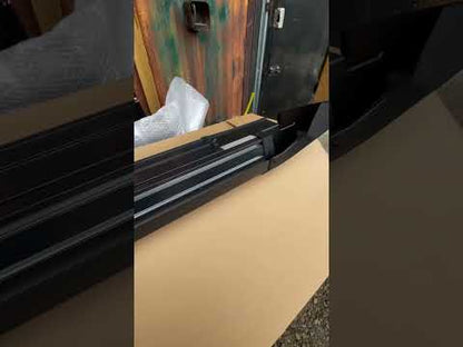 Side Steps Original Design (for EU and USA, 2 pcs, Aluminum) for Toyota Highlander 2013-2019 - video 1