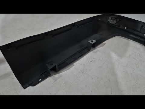 Rear bumper trim without chrome 2016↗ (Executive 2019/2021) for Toyota Land Cruiser 200 2007-2021 - video 1