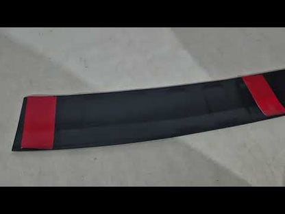 Rear bumper protector DDU (SW, matte) for Volkswagen Passat B7 2012-2015 - video 1
