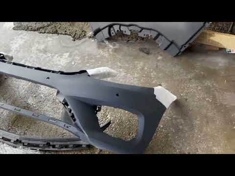 Front Bumper AMG (2014-2018) for Mercedes S-сlass W222 2013-2022 - video 2
