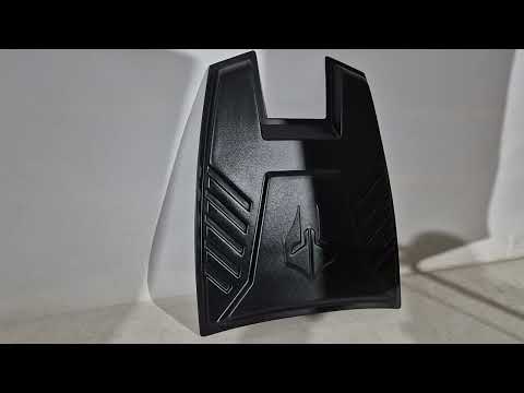 Hood Protector (2015-2021, ABS) for Toyota Hilux 2015- - video 1
