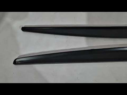 Side Skirts DPT V-1 (Gloss Black) for BMW 3 Series F-30/31/34 2012-2019 - video 1