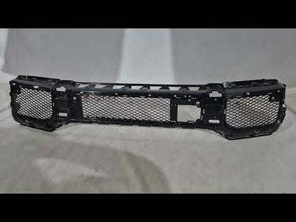 Set of Bumper Grilles (AMG, Black) for Mercedes G сlass W463 1990-2018 - video 1