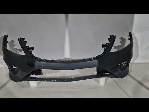 Front bumper AMG S63/S65 2014-2018 (bare) for Mercedes S-сlass W222 2013-2022 - video 1