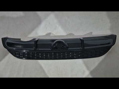 Rear diffuser DPT V-1 (HB, gloss black) for Ford Fiesta 2008-2017 - image 1