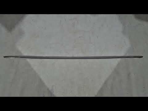 Trunk Lid Lower Edge Stainless Steel OmsaLine for Citroen C-3 2009-2016 - video 1