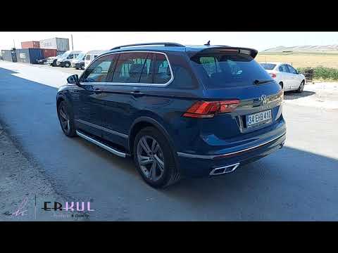 Side Steps Fullmond (2 pcs, Aluminum) for Volkswagen Tiguan 2016-2023 - video 3