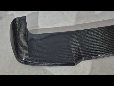 Rear Window Spoiler V1 (Real Carbon) for BMW X5 G05 2019–2026 - video 1