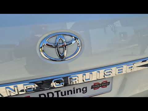 Chrome Tail Light Covers (2015+, 4pcs, Plastic) for Toyota Land Cruiser 200 2007-2021 - video 1