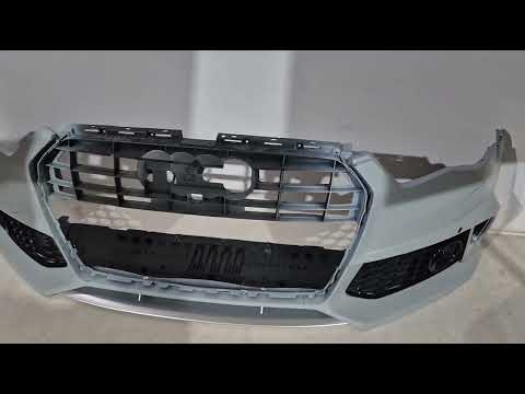 Front Bumper RS6-Style (2014–2017) for Audi A6 C7 2011-2017 - video 1