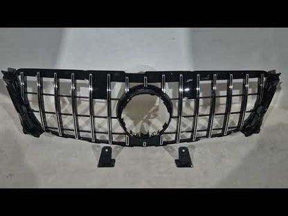 GT Panamericana front grille (for GL High) for Mercedes GL/GLS сlass X166 2012-2019 - video 1
