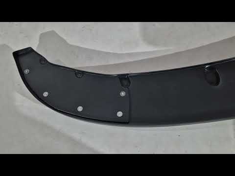 Front bumper cover DPT Flap V-3 (for M-Performance, gloss black) for BMW 4 series F-32 2012-2020 - image 1