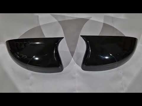 Mirror Covers BMW-Style (2 pcs) for Renault Duster 2018-2024 - video 1