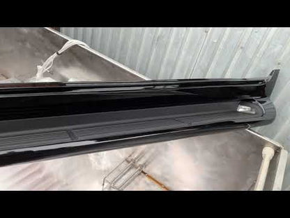 Side steps with LED (design 2015-2020) for Toyota Land Cruiser 200 2007-2021 - video 1