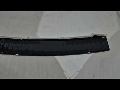 Rear Bumper Protector EuroCap (ABS) for Fiat Doblo II 2010-2022 - video 1