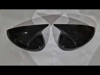 Mirror Covers BMW-Style (2 pcs) for Honda Civic Sedan 2021- - video 1