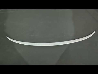 MP-Style Spoiler (for F10, primed for painting) for BMW 5 Series F-10/11/07 2010-2016 - video 1