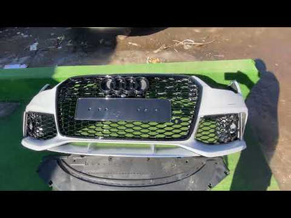 Front Bumper RS-Style (2015-2018) for Audi A7 2010-2018 - video 3