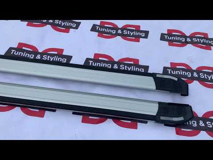 Side Steps Rainbow (2 pcs, Aluminum) for Toyota C-HR 2016-2023 - video 2