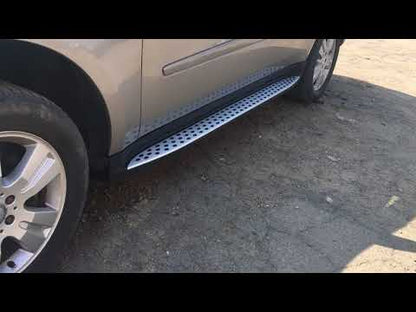 Side Steps Original Design for Mercedes GL сlass X164 2006-2012 - video 1