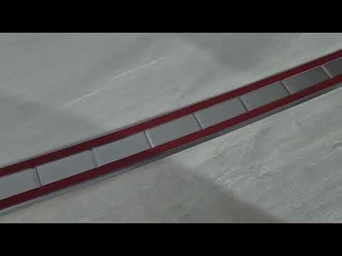 Rear bumper protector Carmos stainless steel matte for Suzuki SX4 S-Cross 2021- - video 1