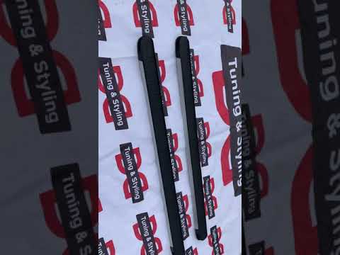 Side Steps Maya V1 (2 pcs, Aluminum) for Suzuki Jimny 2018- - video 1