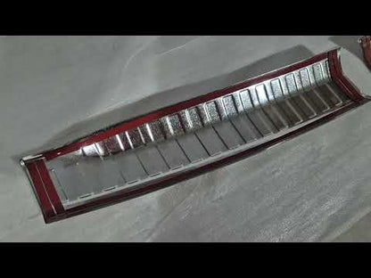 Stainless Steel Rear Bumper Protector Carmos (glossy) for Audi Q4 e-Tron 2021- - video 1