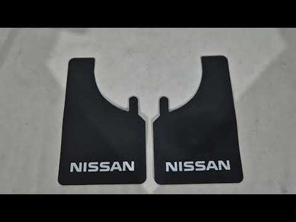 Mud Flaps Polytep (280*440, 2 pcs) for Nissan - video 1