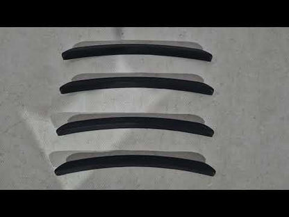 Fender Flares DPT (4 pcs, black) for Volkswagen Golf 7/E-Golf 2012-2020 - video 1