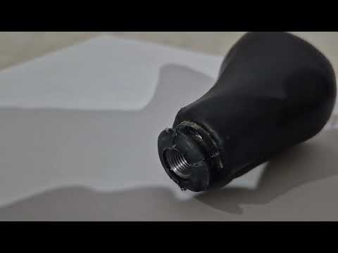 Gear Shift Knob V5 (Leather) for Mercedes E-сlass W124 1984-1997 - video 1