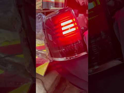 Tail Lights 2008-2015 (Sequential Red) for Toyota Land Cruiser 200 2007-2021 - video 1