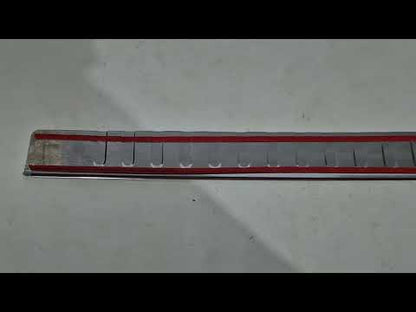 Rear bumper protector (Carmos V2, stainless steel) for Volkswagen Crafter 2006-2016 - video 1